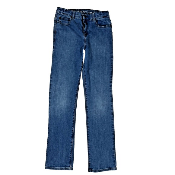 The Children's Place Other - Childrens‎ Place Blue Jeans Adjustable Waist Straight Leg Girls Size 12